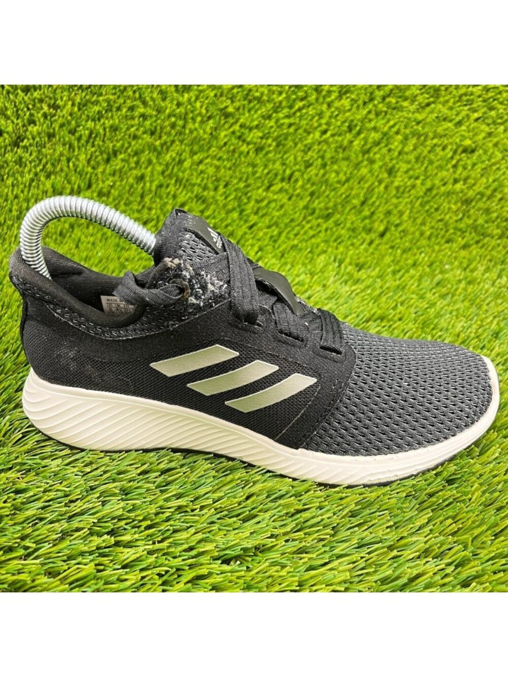 Adidas Edge Lux 3 Womens Size 6 Black White Athletic Running Shoes Sneakers